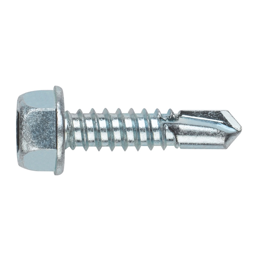DIN-7504-K [CP] Tornillo autotaladrante de cabeza hexagonal. Tornillo